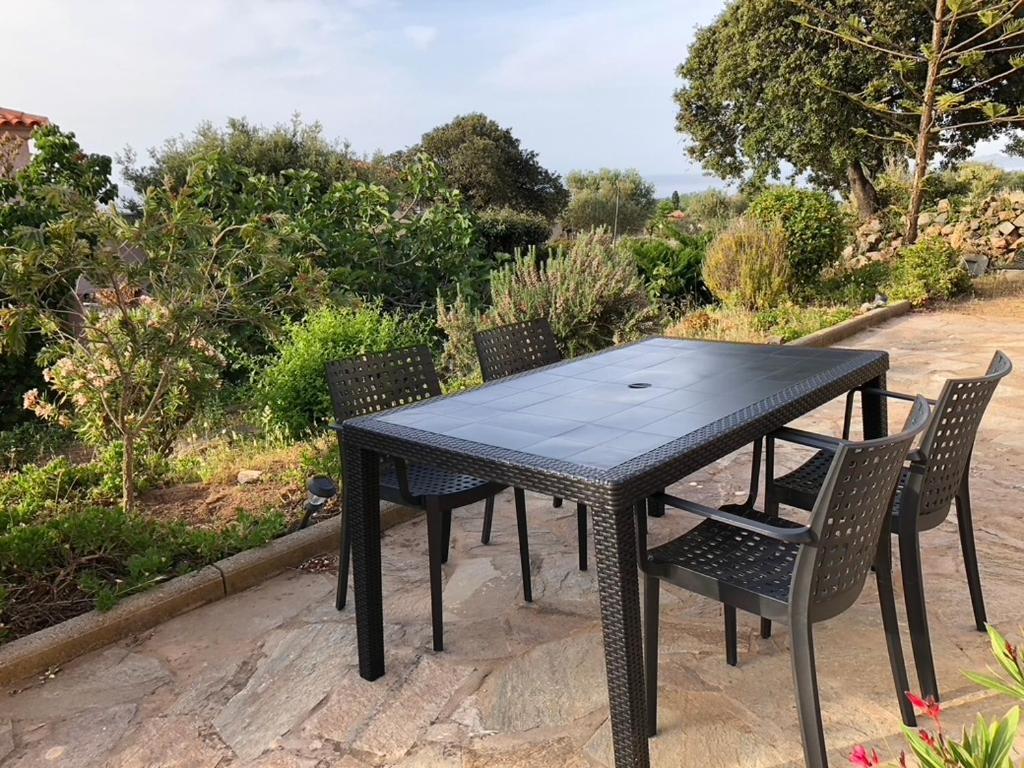Appartement Rez De Villa LʼÎle-Rousse Exteriér fotografie